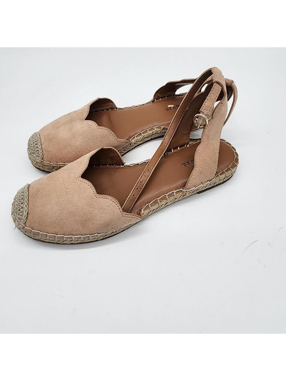 LKNW Womans Indigo suede sandals 7 m espadrilles - Picture 1 of 9